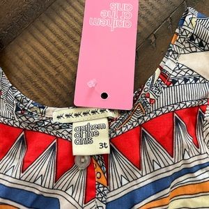 Anthem of the ants girls dress (new with tags). 3t.